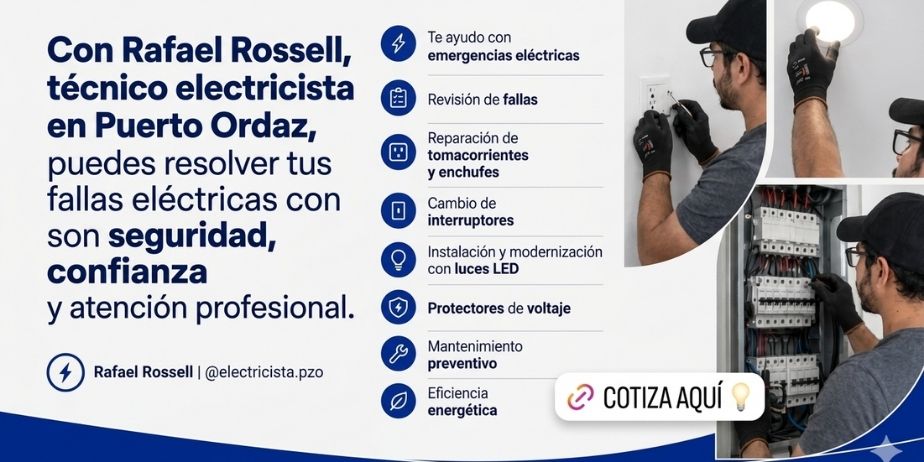 RAFAEL ROSSELL – ELECTRICISTA PZO