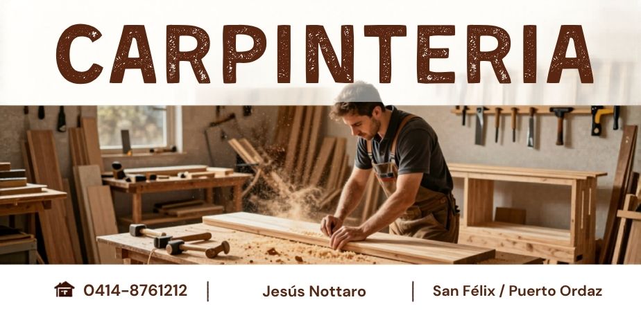 JESUS NOTTARO – CARPINTERO