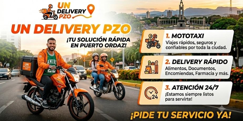 UN DELIVERY EN PZO